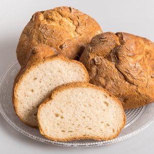 Pan de hogaza sin gluten y sin lactosa